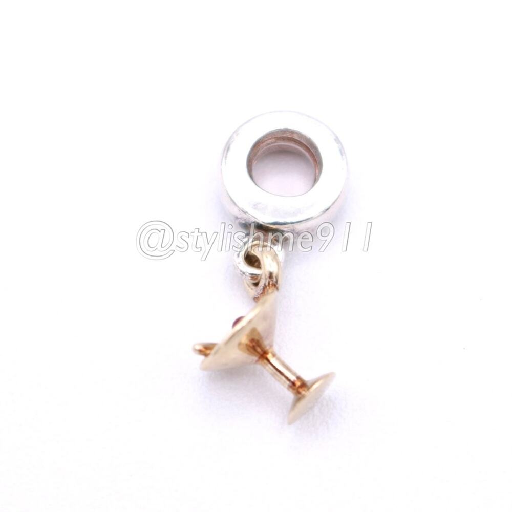 Authentic Pandora Retired Cocktail Dangle - 790527GR - Picture 12 of 13